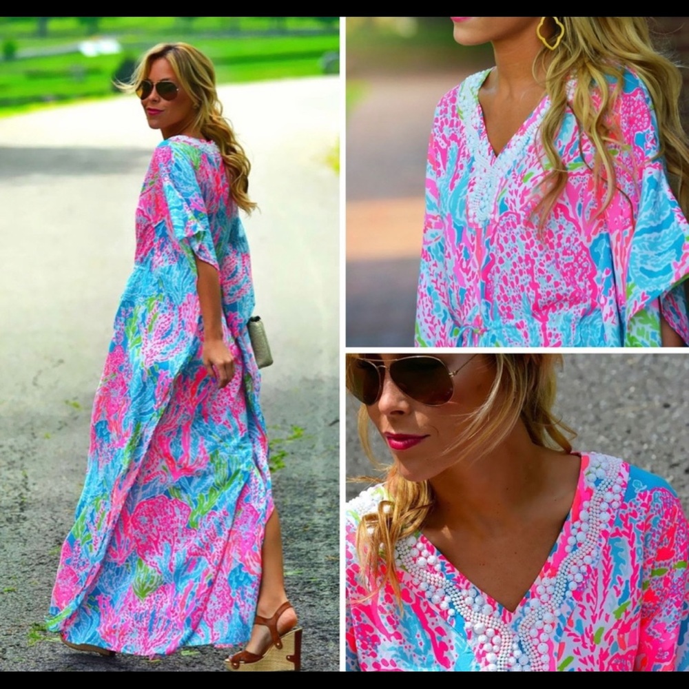Lilly Pulitzer Coleman Maxi Let’s Cha Cha size Large